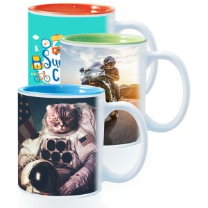 11 oz Two Tone Colored Sublimation Mug  |   Ceramic Mugs Ceramic Mugs Ceramic Mugs