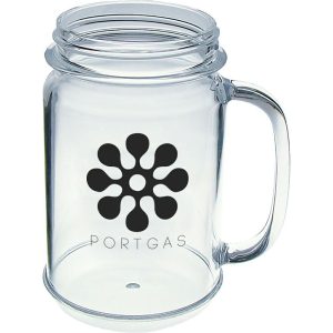 16 oz. Acrylic Mason Jar Mugs  |   Stadium Cups